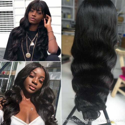 Brazilian Body Wave Lace Frontal Human Hair Wigs For Women 13x4 Lace Frontal Wig Pre Plucked With Baby Hair Remy Human Hair Wigs